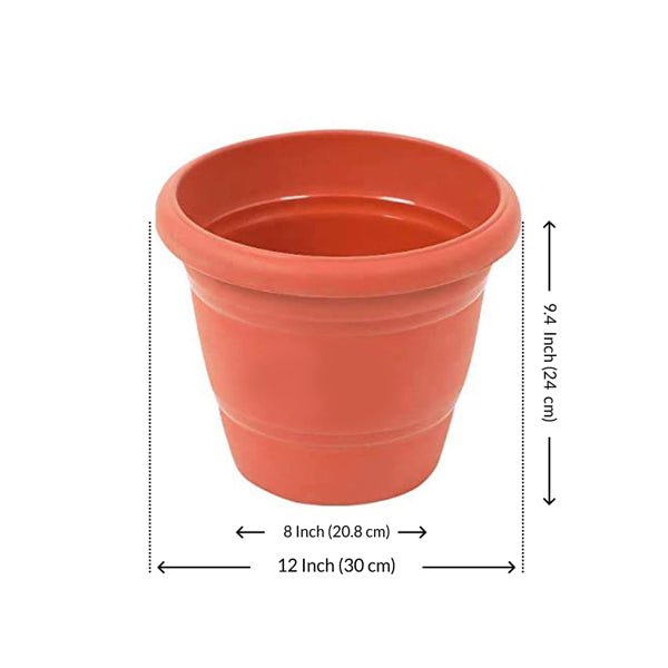 12 inch (30 cm) Round Garden Pot