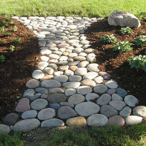 diy garden stone pathway