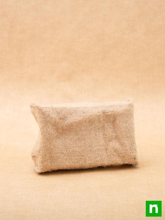 7.5 inch (19 cm) jute grow bag for microgreens (set of 2) 
