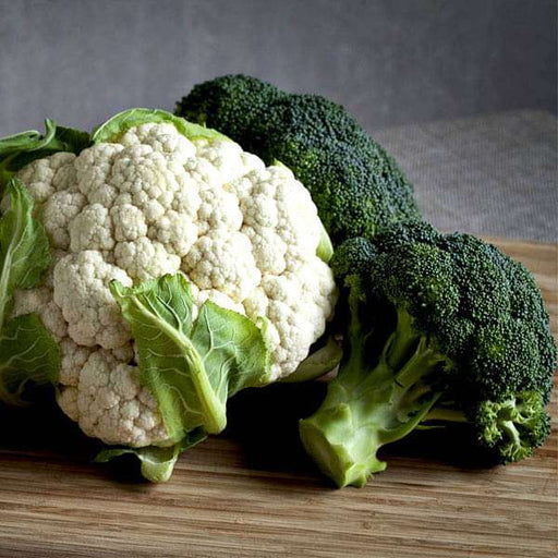 set of 12 best cauliflower and broccoli seeds 