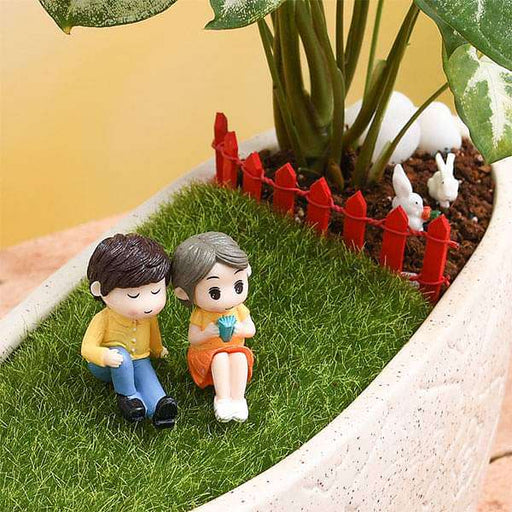diy feel relaxed in the garden - miniature garden