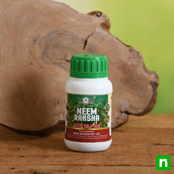 Buy Neem Raksha Pure Neem Oil for Insect Pest Control 100 ml