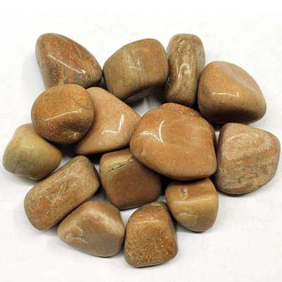 garden pebbles (camel color - 1 kg