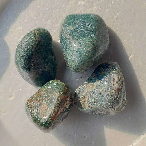 garden pebbles (sea green color - 1 kg