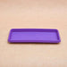 11.2 inch (28 cm) rectangle plastic plate for 11.8 inch (30 cm) bello window planter no. 30 pot (violet) (set of 3) 