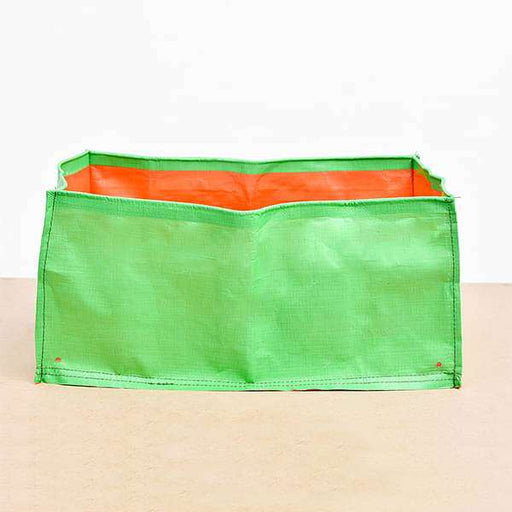 18 inch (46 cm) rectangle grow bag (green) (set of 5) 