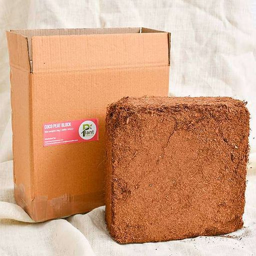 coco peat block - 4 kg (expands up to 60