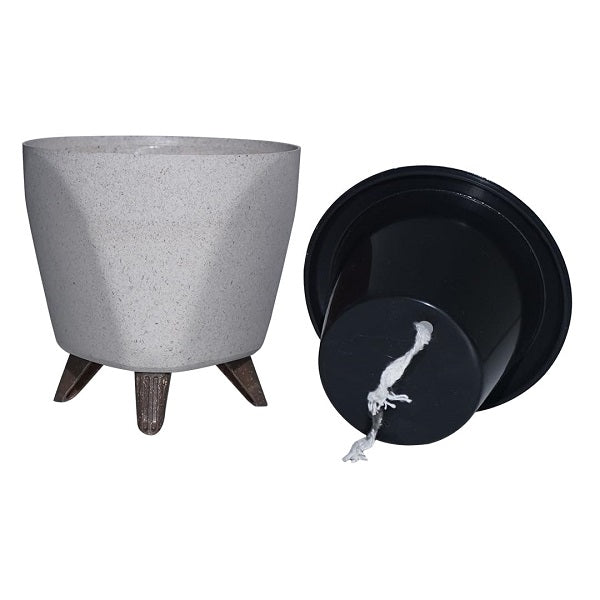 5.10 inch (13 cm) Lagos Round Eco Pot