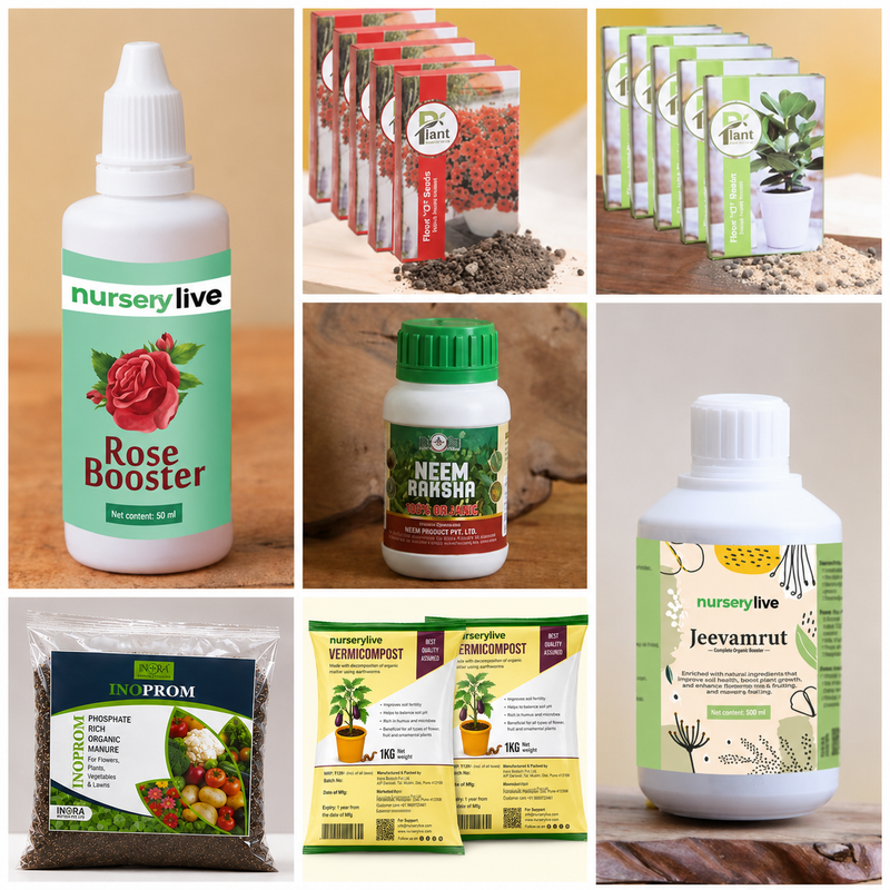 Plant Nutrients Kit (Pack of 16) for Healthy Garden
