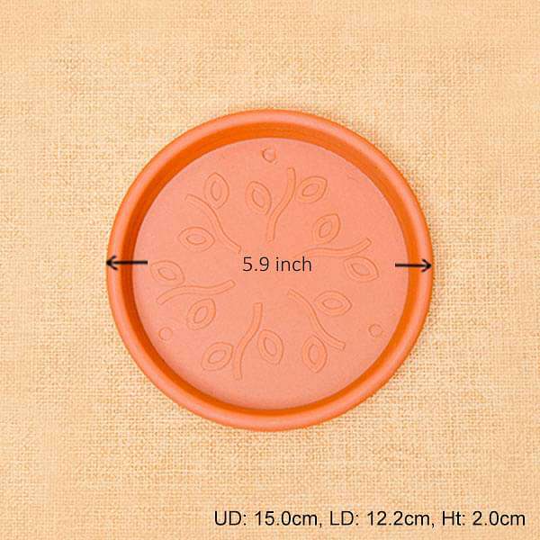 5 inch (13 cm) Grower Round Plastic Pot