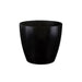 13.5 inch (34 cm) gw 07 round plastic planter (black) 