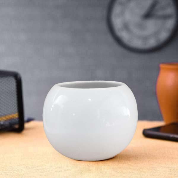white round plant pot Buy 3 inch (7 cm) Round Ball Ceramic Pot online from Nurserylive at lowest price