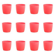 5.7 inch (14 cm) Ronda No.14.5 Round Plastic Planter (Set of 12)(Pastel Pink)