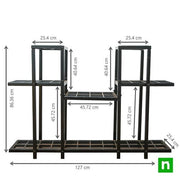 metal planter stand no. nl0137g (small 