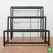 fascinating indirect light houseplants on 3 - tier metal stand