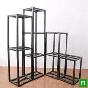 metal planter stand (vertical square 