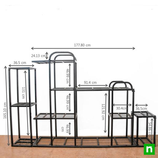 multi - purpose heavy duty metal planter stands