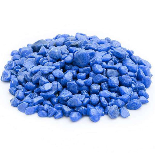 aquarium pebbles (blue - 1 kg