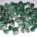 garden pebbles (aqua green color - 1 kg