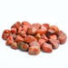 jasper garden pebbles (red - 1 kg