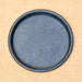 11.2 inch (28 cm) round plastic plate for 12 inch (30 cm) grower pots (black) (set of 3) 