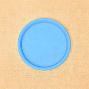 5.9 inch (15 cm) round plastic plate for 6 inch (15 cm) grower pots (sky blue) (set of 6) 