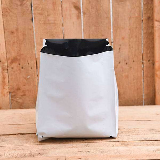 6.3 inch (16 cm) square grow bag (white) (set of 20) 