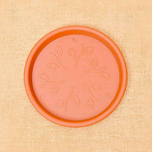 9.6 inch (24 cm) round plastic plate for 9 inch (23 cm) 