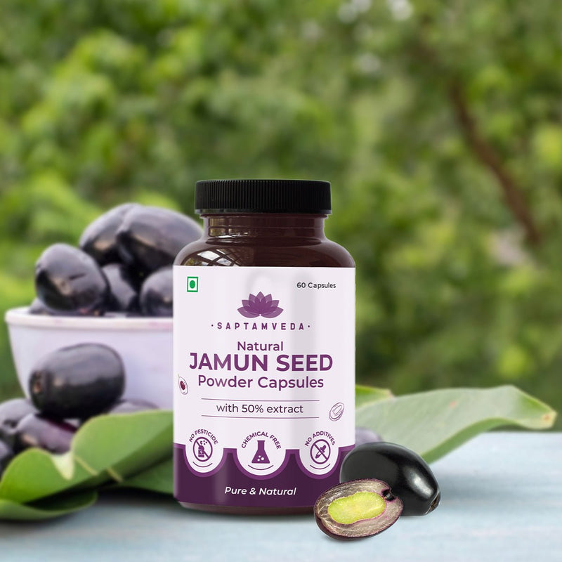 Jamun Seed - 60 Capsules