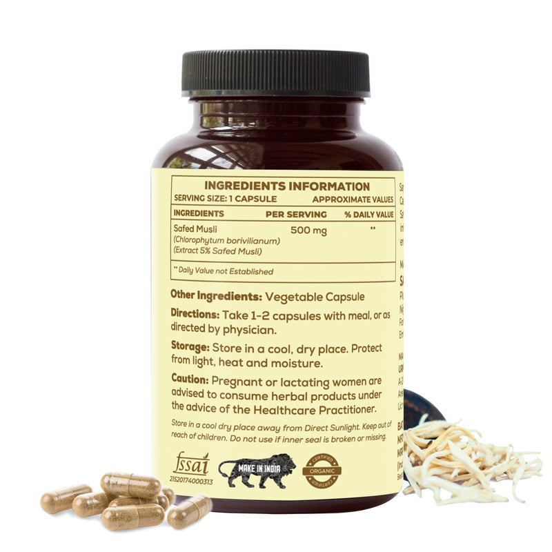 Safed Musli - 60 Capsules