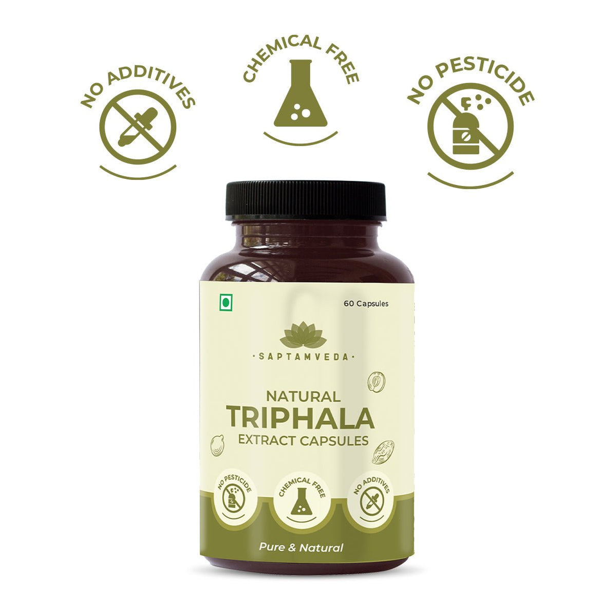 Buy Triphala 60 Capsules online from Nurserylive at lowest price.