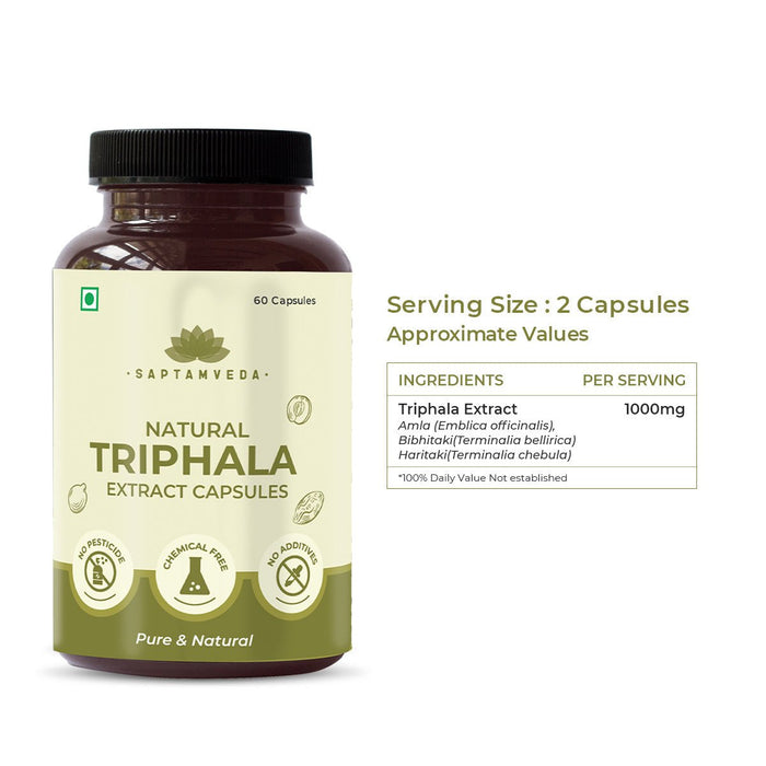 Triphala - 60 Capsules