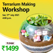 terrarium making workshop 