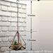 hanging pyramidal terrarium (7.5in ht) 